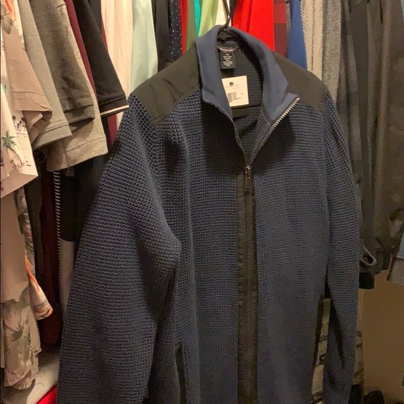 Men’s Calvin Klein large size zip sweater - Picture 2 of 8